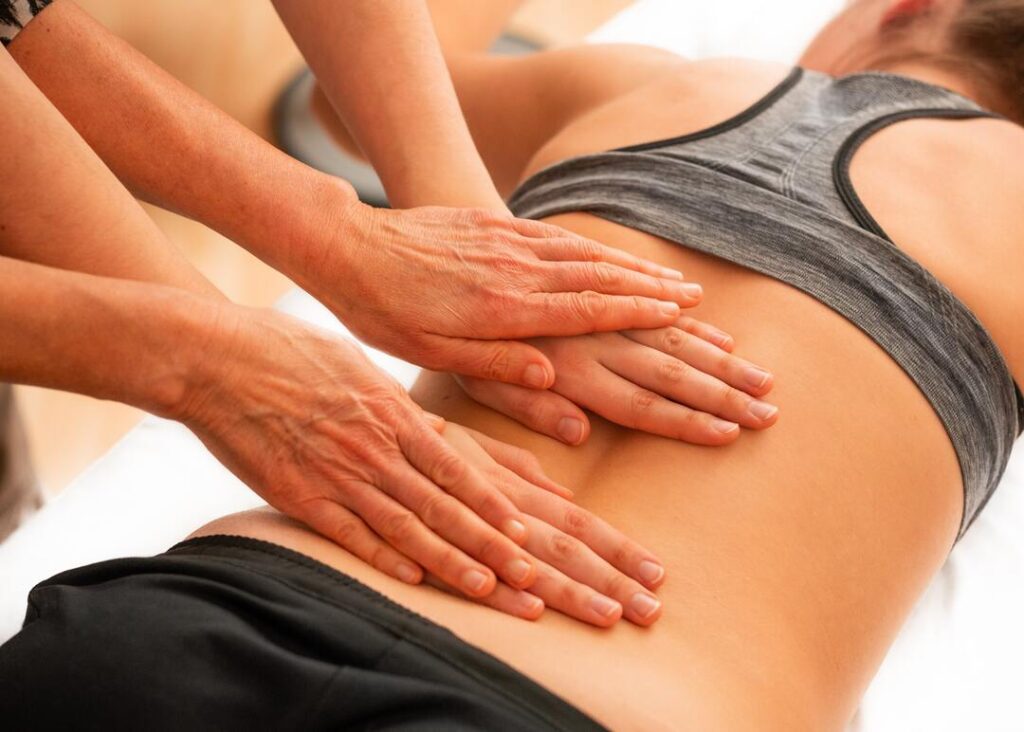 deep tissue back massage therapy